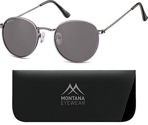 MONTANA S92 Gafas, Multicolor (Gunmetal/ahumado), Talla única Unisex Adulto