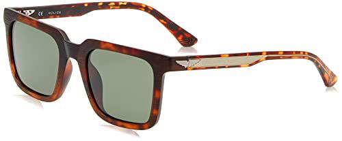 Police SPLF15 Gafas, Antique Havana, 52 para Hombre