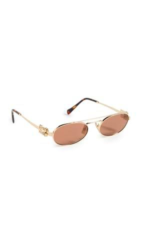 Miu Miu 0MU 54ZS Gafas de Sol, Mujeres, Multicolor (Multicolor)