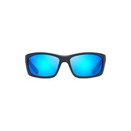 Maui Jim KANAIO Coast Gafas, Matte Translucent Blue Black with Stripe