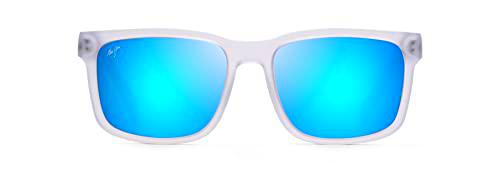 Maui Jim Stone Shack Gafas, Matte Crystal with Dark Grey Tips