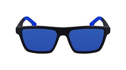 Lacoste L998s Gafas, Negro Mate/Azul, Taille Unique para Hombre