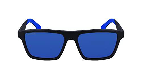 Lacoste L998s Gafas, Negro Mate/Azul, Taille Unique para Hombre