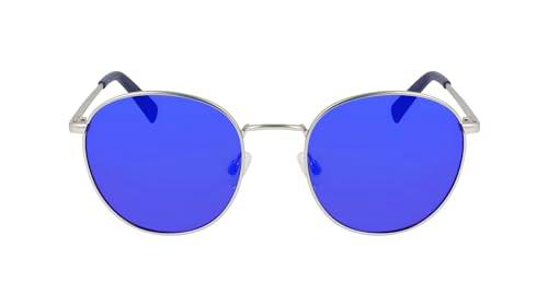 NAUTICA N100SP Sunglasses, Matte Silver, One Size Unisex Adulto