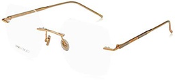 JIMMY CHOO JC364/G Gafas, Gold Silver, 56 para Mujer