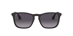 Ray-Ban - Gafas de sol hombre, Chris RB4187, Black (schwarz)