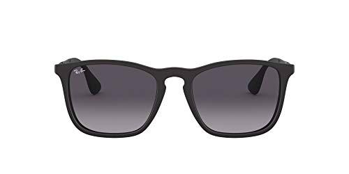 Ray-Ban - Gafas de sol hombre, Chris RB4187, Black (schwarz)
