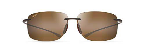 Maui Jim Hema Gafas, Matte Rootbeer, 62 Unisex Adultos