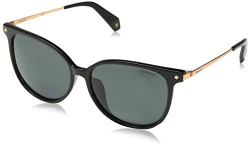 Polaroid PLD 4076/F/S Gafas de sol, Multicolor (Black)