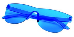 TOPICO Gafas de Sol Unisex Juvenil Trendy Style, Color Azul