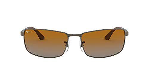 Ray-Ban Mod. 3498 Gafas de sol, Matte Gunmetal, 61 para Hombre