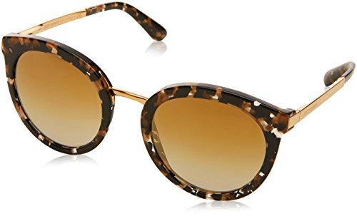 Dolce &amp; Gabbana 0Dg4268, Gafas de Sol para Mujer, Multicolor (Cube Black/Gold), 52
