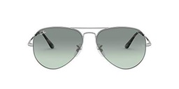 Ray-Ban 0RB3689 Gafas de sol, Silver, 58 Unisex