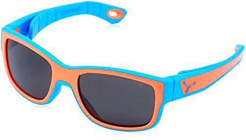 Cébé S'Trike Gafas, Unisex niños, Multicolor (Matt Blue Orange), S