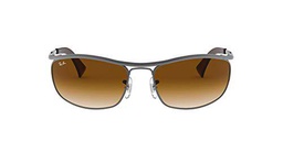 Ray-Ban 0RB3119 Gafas de sol, Gunmetal, 62 para Hombre