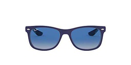 Ray-Ban Rj9052S Gafas de sol, Rectangulares Unisex niños, azul