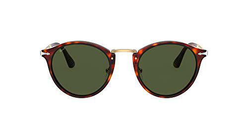 Persol 0Po3166S 24/31 49 Gafas de sol, Marrón (Havana/Green)