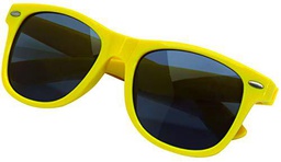 TOPICO Gafas de Sol Unisex Juveniles, Color Amarillo