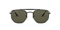 Ray-Ban 0Rb3648, Gafas de Sol Unisex Adulto, Negro (Green Classic), 51