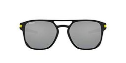 Oakley 0OO4128 Gafas de sol, Matte Black, 53 para Hombre