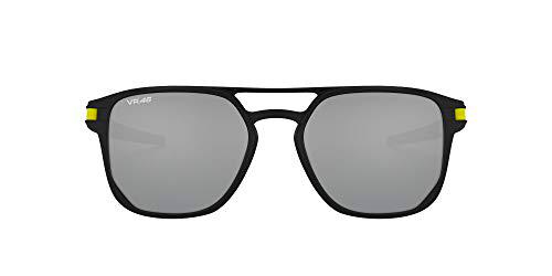 Oakley 0OO4128 Gafas de sol, Matte Black, 53 para Hombre