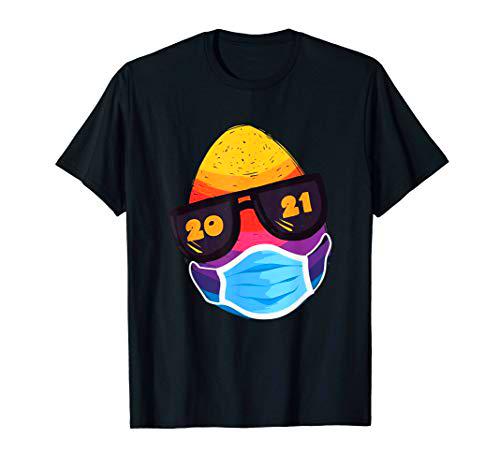 Huevo retro de Pascua vintage con gafas de sol Primavera Camiseta
