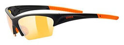Uvex Sunsation - Gafas Deportivas Multicolor Black Mat Orange Talla:Talla Ăşnica