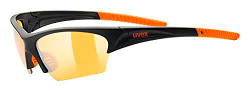 Uvex Sunsation - Gafas Deportivas Multicolor Black Mat Orange Talla:Talla Ăşnica