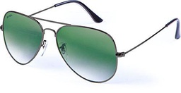 MSTRDS PureAv gafas de sol, Gris (gun/green 5156), Talla única (Talla del fabricante: One size) Unisex Adulto