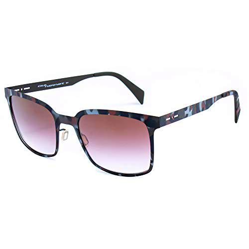 italia independent 0500-093-000 Gafas de sol, Bicolor/Negro/Verde