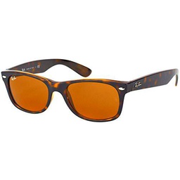 Ray-Ban New Wayfarer - Gafas de sol unisex, color marrón (havana)