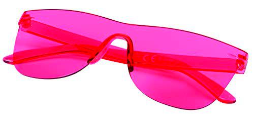 TOPICO Gafas de Sol Unisex Juveniles Trendy Style, Color Rosa
