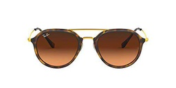 Ray-Ban 4253 Gafas de sol, Habana/Oro/Rosa/Marrón Degradada (Havana)