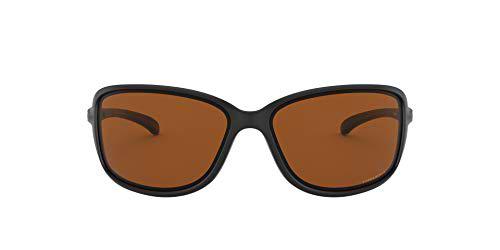 Gafas de sol estilo cohorte Oakley para mujer, negras (negro mate), 61
