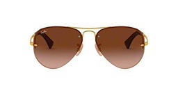Ray-Ban Rb3449, Gafas de Sol para Hombre, Marrón (Arista), 59