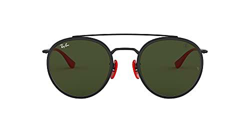Ray-Ban 0Rb3647M Gafas de Sol, Black, 51 para Hombre