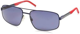 Tommy Hilfiger TH 1651/S Gafas de sol, Multicolor (Mtt Blue)