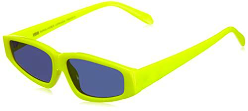 Urban Classics Sunglasses Lefkada 2-Pack Gafas, Color Amarillo neón/Negro