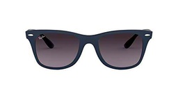 Ray-Ban 0rb4195 63318g 52 Gafas de Sol, Matte Blue, Hombre
