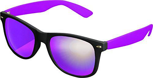 MSTRDS Likoma Mirror Gafas de Sol, Multicolor (Black/Purple/Purple 4692)
