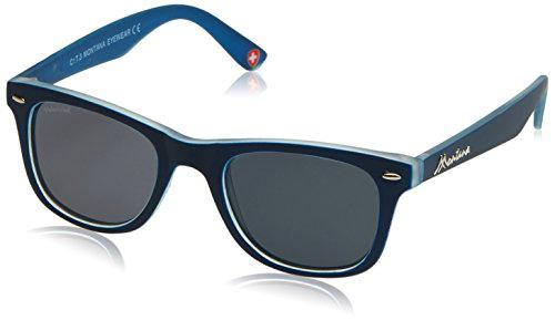 MONTANA MP41 Gafas, Multicolor (lentes azul marino/ahumado)