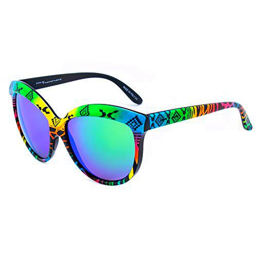 italia independent 0092INX-149-000 Gafas de Sol, Bicolor