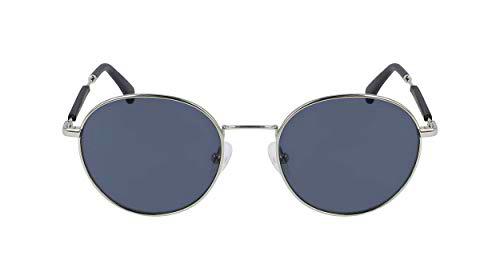Calvin Klein CKJ20110S Gafas, Shiny Silver, 50/19/145 Unisex Adulto