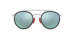 Ray-Ban 0RB3647M Gafas de sol, Silver, 51 para Hombre