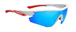 Salice 012RWP - Gafas de Ciclismo, Color Blanco, Talla única