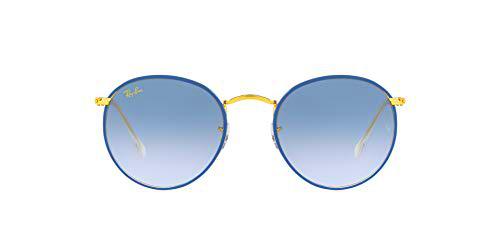 Ray-Ban 0RB3447JM Gafas, Light Blue ON Legend Gold