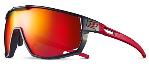 Julbo J5341122 - Gafas de sol para adulto, unisex, color negro, rojo, L