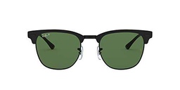 Ray-Ban 0RB3716 Gafas, Matte Black ON Black, 51 Unisex