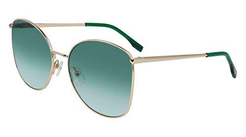 Lacoste L224S-714 Gafas, Gold, 59/18/140 para Mujer