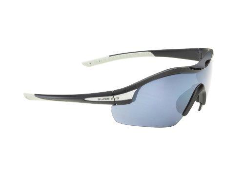 Swiss Eye 12465 Novena - Gafas Deportivas, Color Negro y Gris
